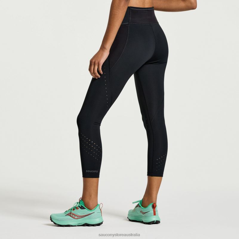 Saucony Women Explorer Utility Crop Tight 8460X815 Black
