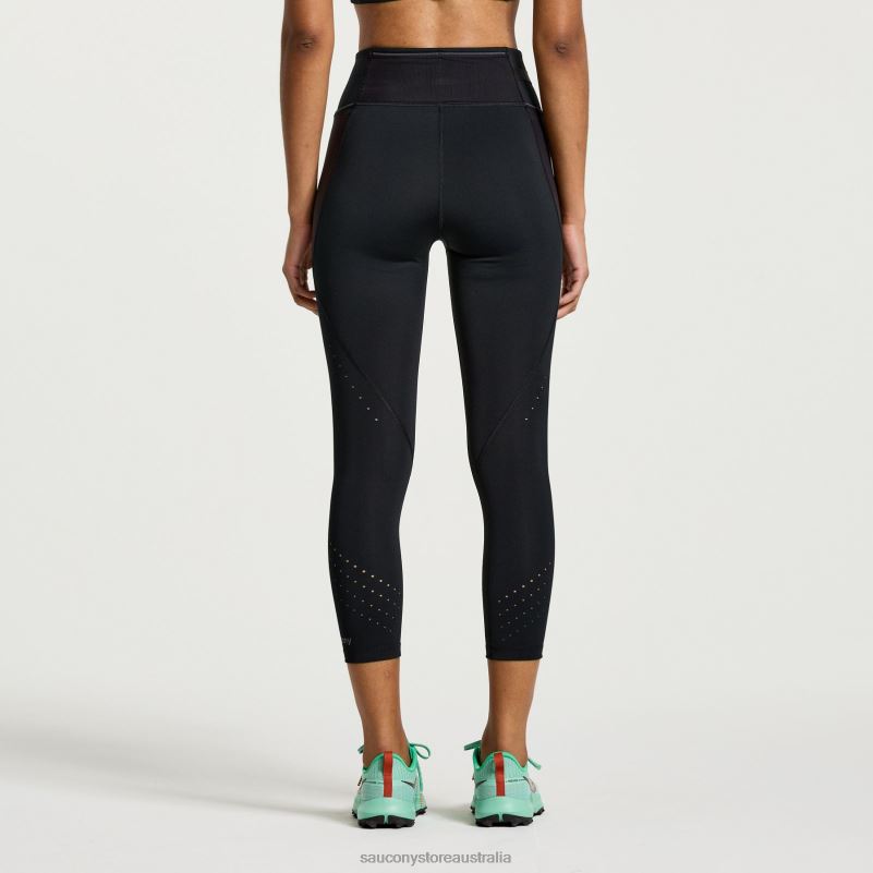 Saucony Women Explorer Utility Crop Tight 8460X815 Black