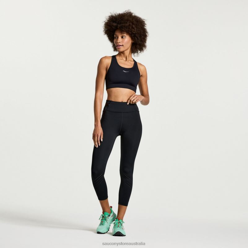 Saucony Women Explorer Utility Crop Tight 8460X815 Black