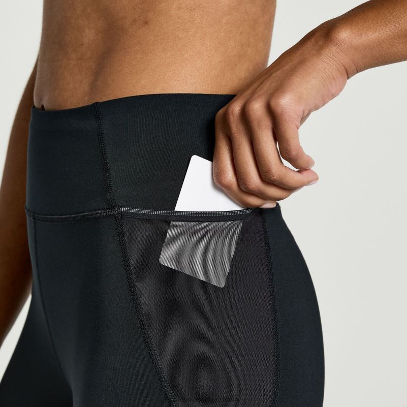 Saucony Women Explorer Utility Crop Tight 8460X815 Black