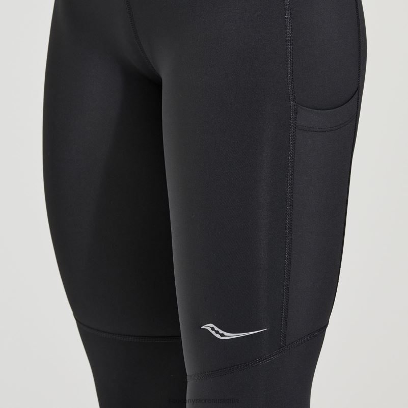 Saucony Women Fortify Crop Tight 8460X812 Black