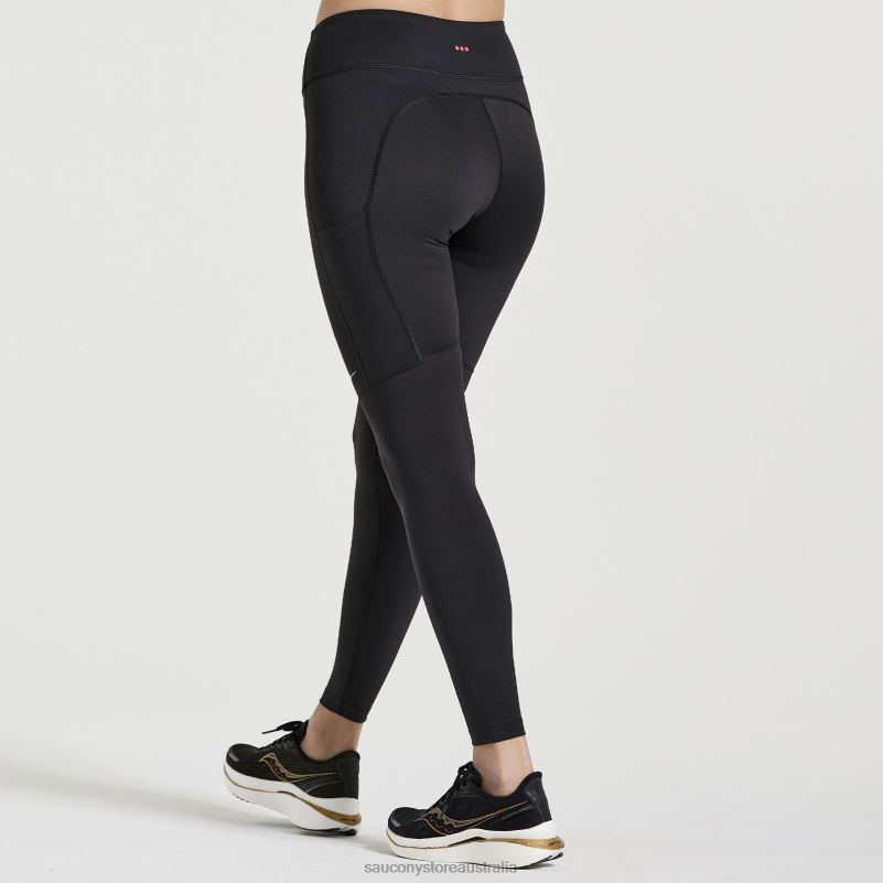 Saucony Women Fortify Tight 8460X858 Black