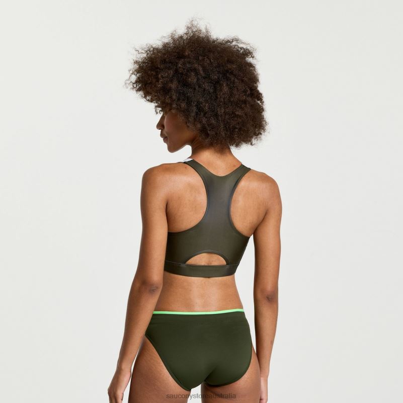 Saucony Women Elite Bra Top 8460X800 Umbra