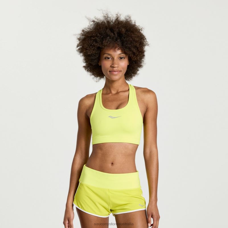 Saucony Women Skyrocket Bra 8460X806 Citron