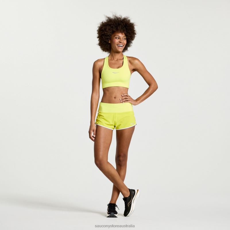 Saucony Women Skyrocket Bra 8460X806 Citron