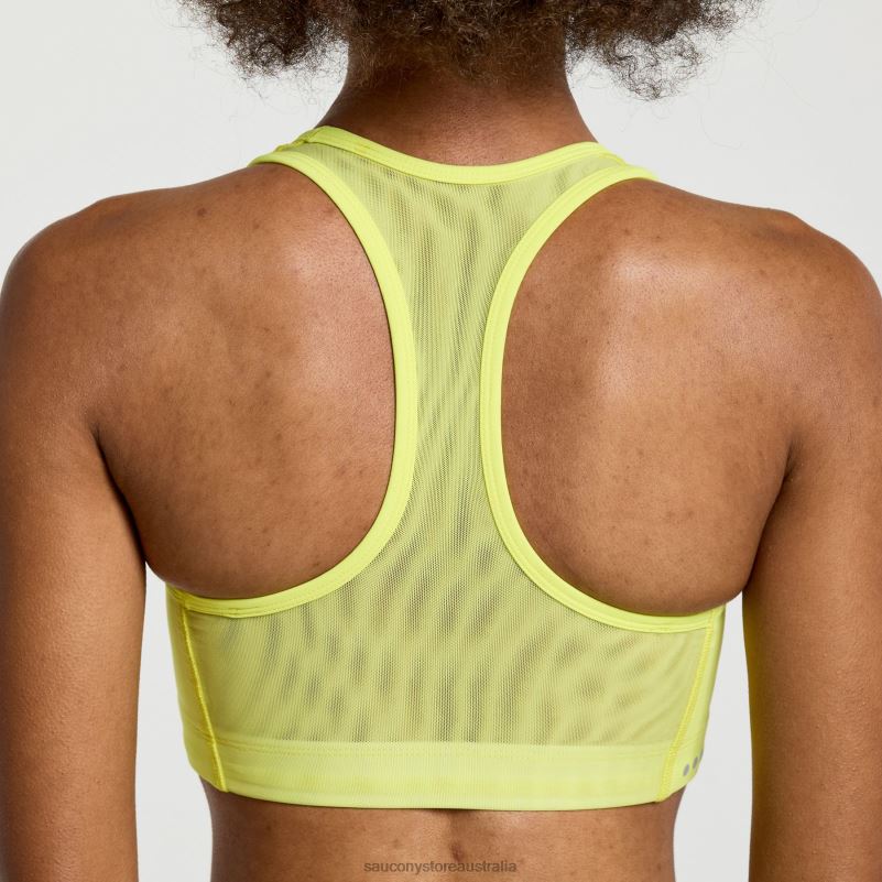 Saucony Women Skyrocket Bra 8460X806 Citron