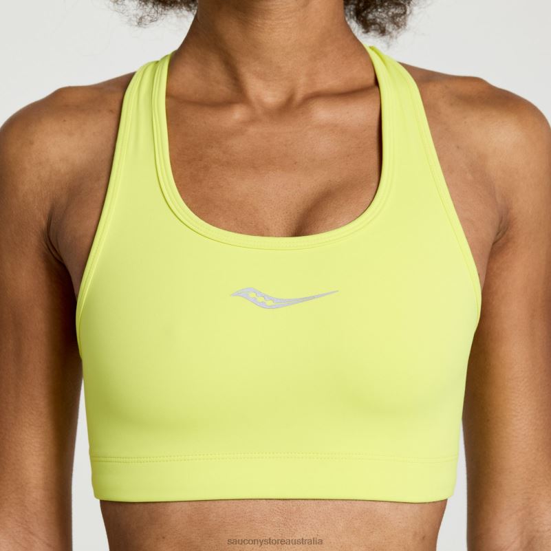Saucony Women Skyrocket Bra 8460X806 Citron