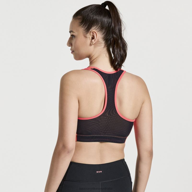 Saucony Women Skyrocket Bra 8460X808 ViZiRed