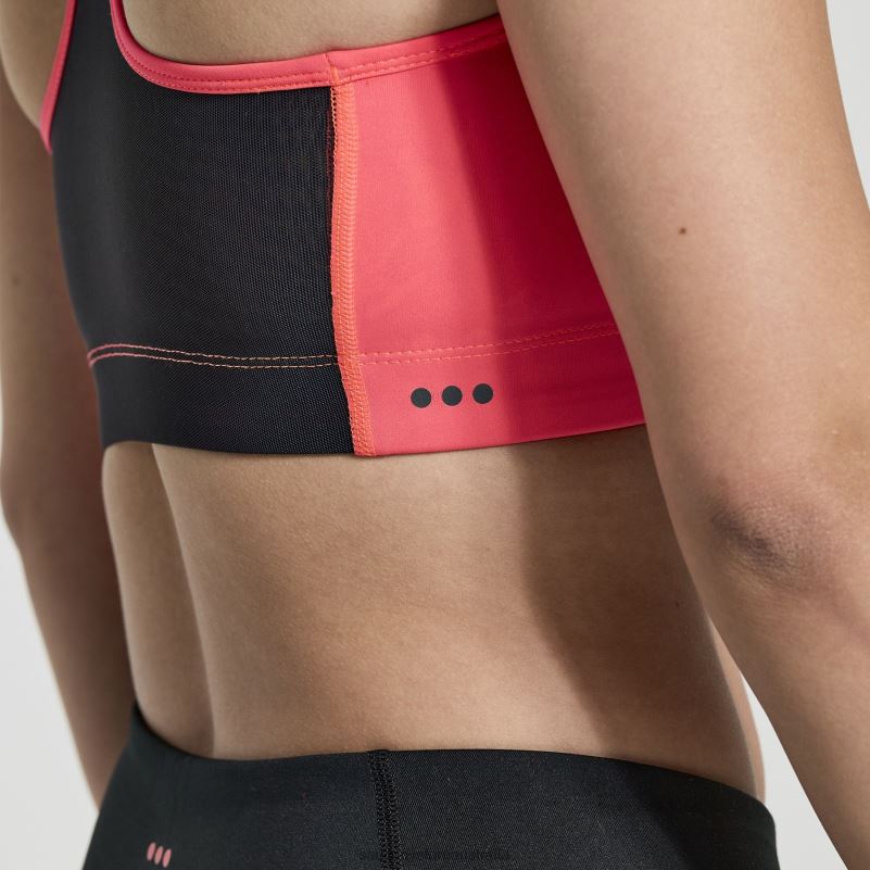 Saucony Women Skyrocket Bra 8460X808 ViZiRed