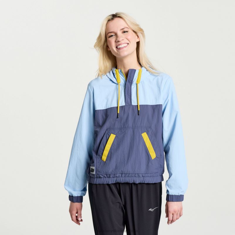 Saucony Women Rested Anorak 8460X711 Ether