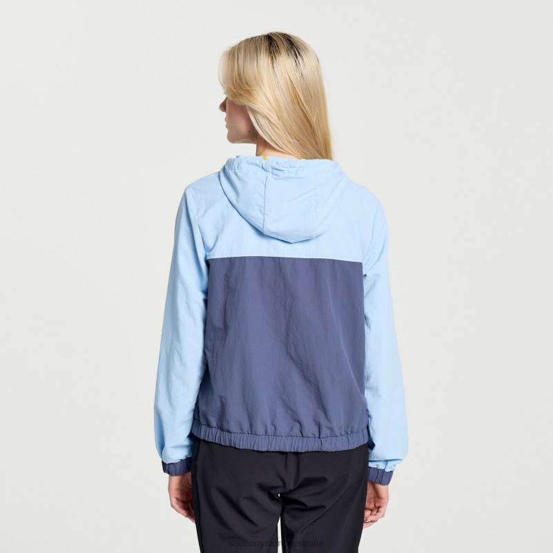 Saucony Women Rested Anorak 8460X711 Ether