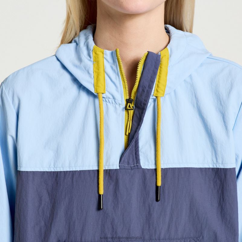 Saucony Women Rested Anorak 8460X711 Ether