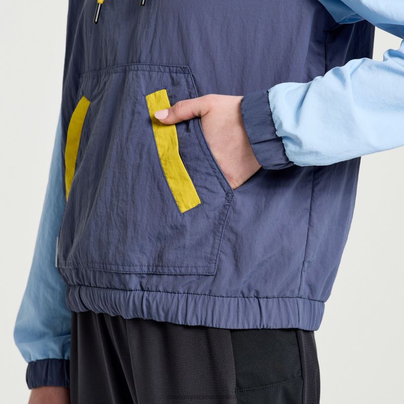 Saucony Women Rested Anorak 8460X711 Ether