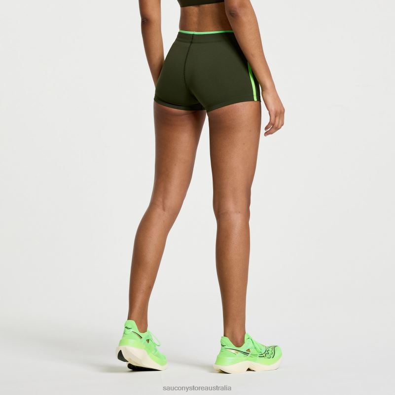 Saucony Women Elite Boy Short 8460X854 Umbra