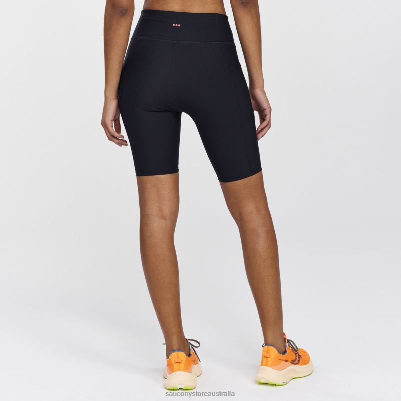 Saucony Women Fortify 8 Biker Short 8460X833 Black