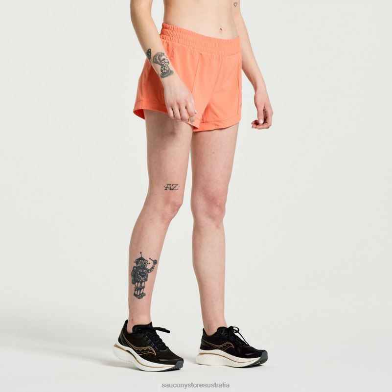 Saucony Women Outpace 3 Short 8460X842 Zenith