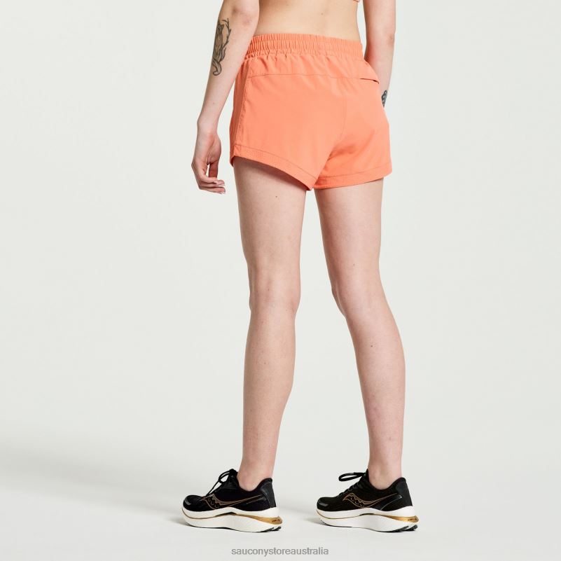 Saucony Women Outpace 3 Short 8460X842 Zenith