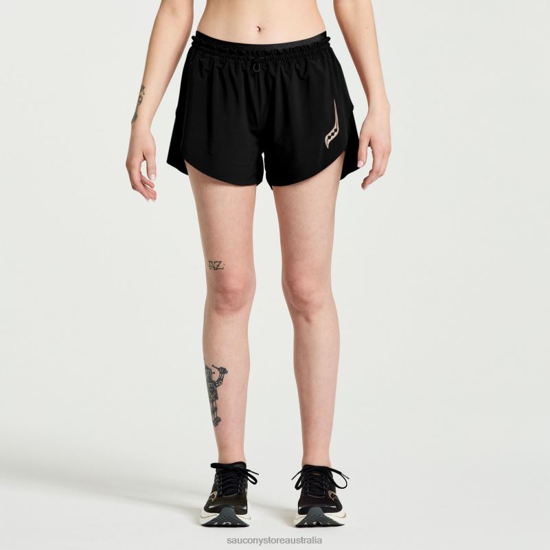 Saucony Women Pinnacle 2.5 Short 8460X843 Black
