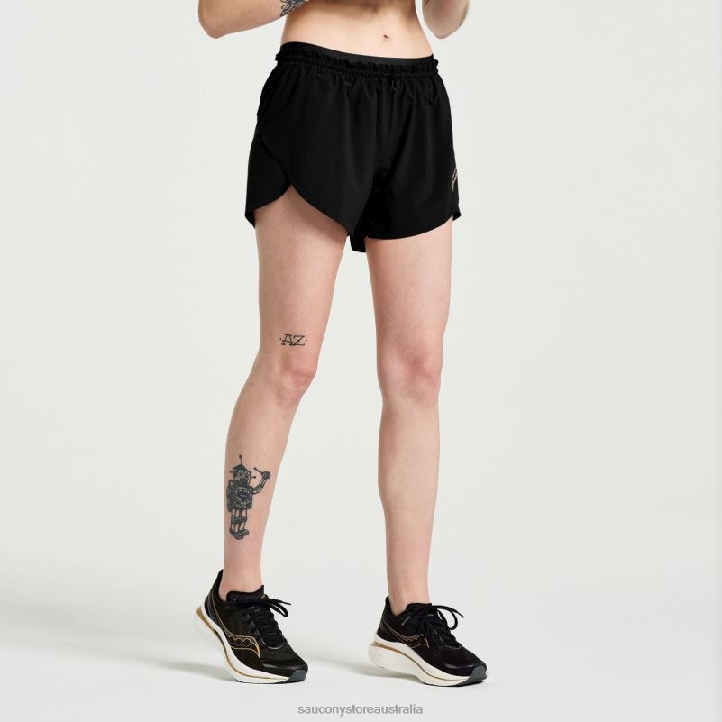 Saucony Women Pinnacle 2.5 Short 8460X843 Black