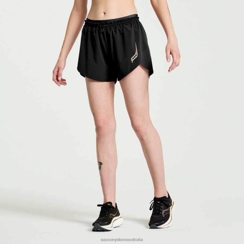 Saucony Women Pinnacle 2.5 Short 8460X843 Black