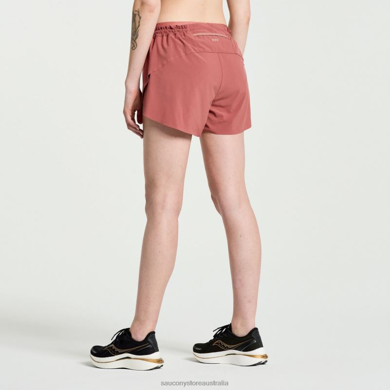 Saucony Women Pinnacle 2.5 Short 8460X844 Apple Butter