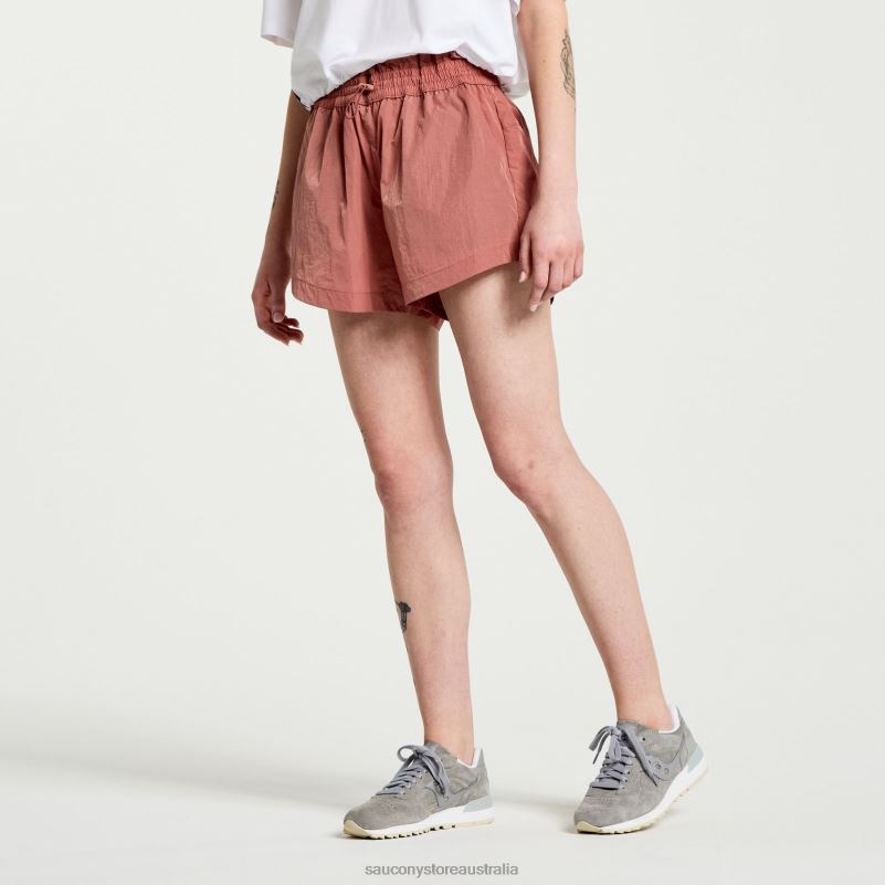 Saucony Women Unwind Short 8460X856 Soot