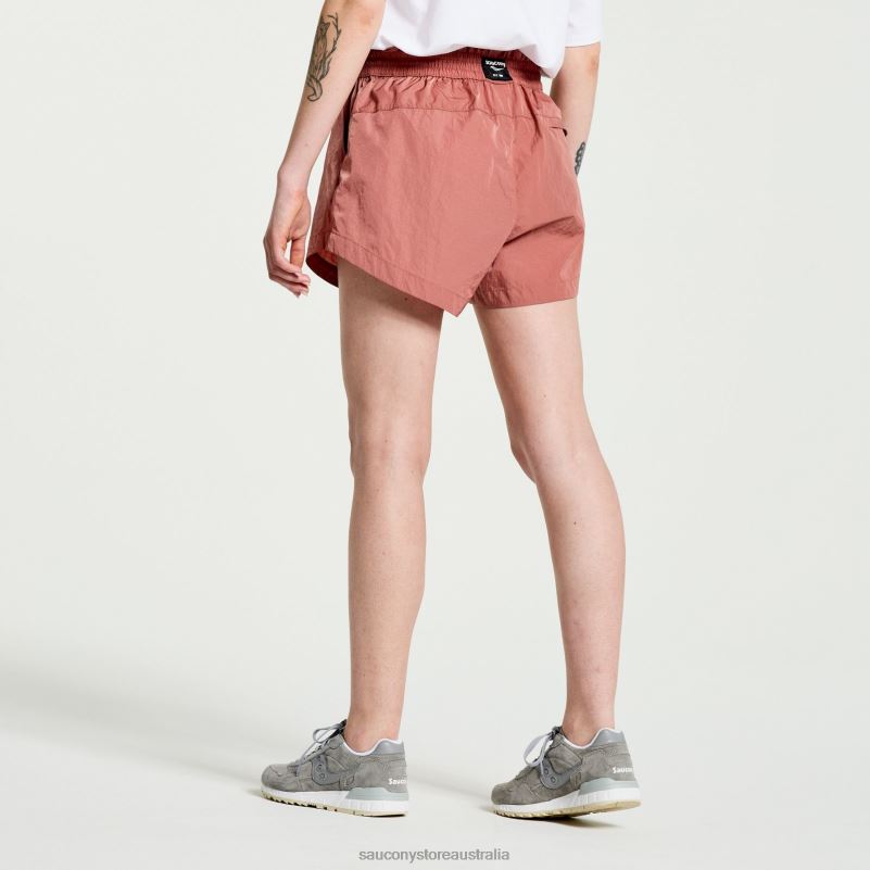 Saucony Women Unwind Short 8460X856 Soot