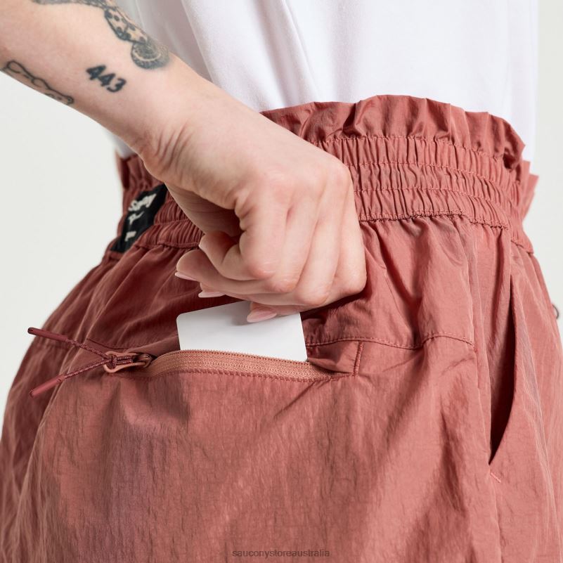 Saucony Women Unwind Short 8460X856 Soot