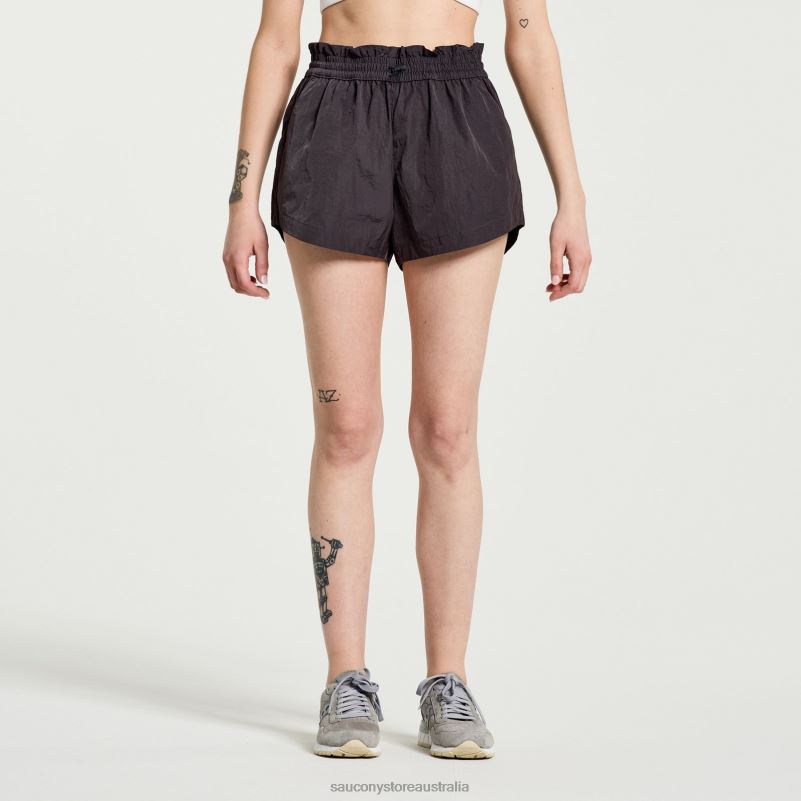 Saucony Women Unwind Short 8460X857 Black