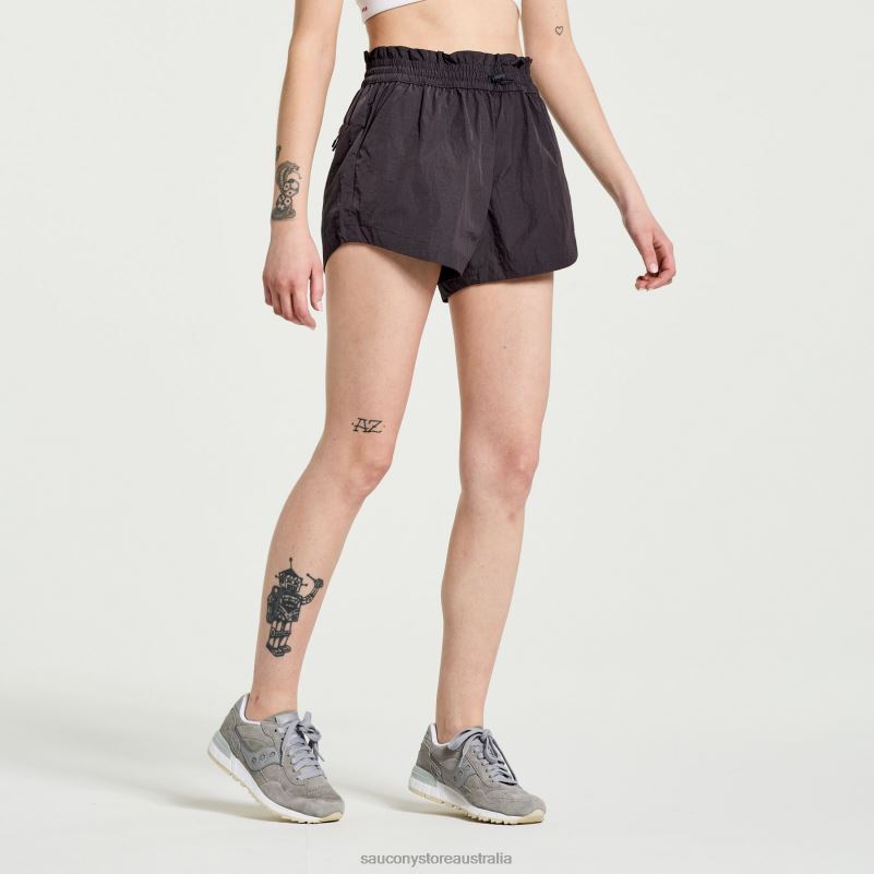 Saucony Women Unwind Short 8460X857 Black