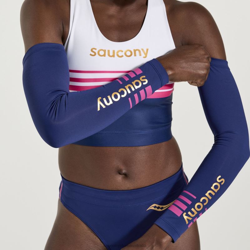Saucony Women Elite Crop Top 8460X757 Sodalite