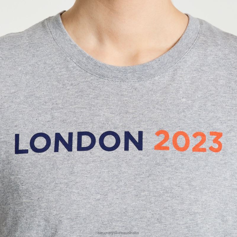 Saucony Women London Rested T-Shirt 8460X774 London 2023