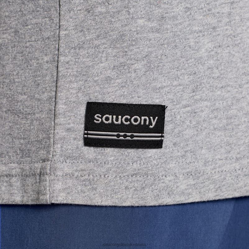 Saucony Women London Rested T-Shirt 8460X774 London 2023