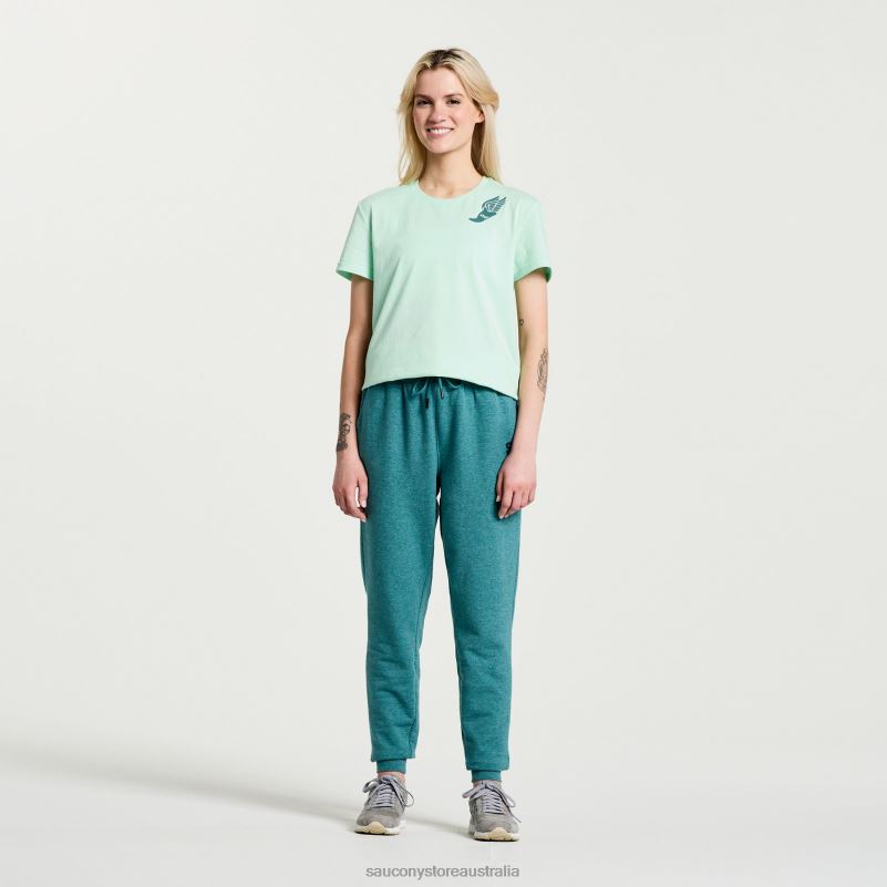 Saucony Women Rested T-Shirt 8460X784 Atmos Graphic