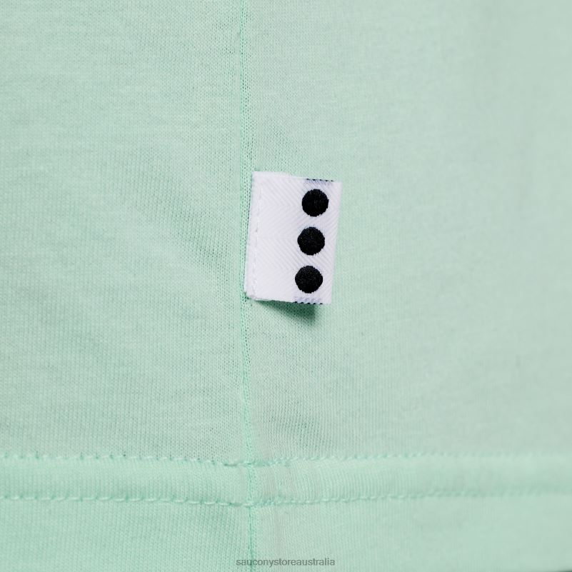 Saucony Women Rested T-Shirt 8460X784 Atmos Graphic