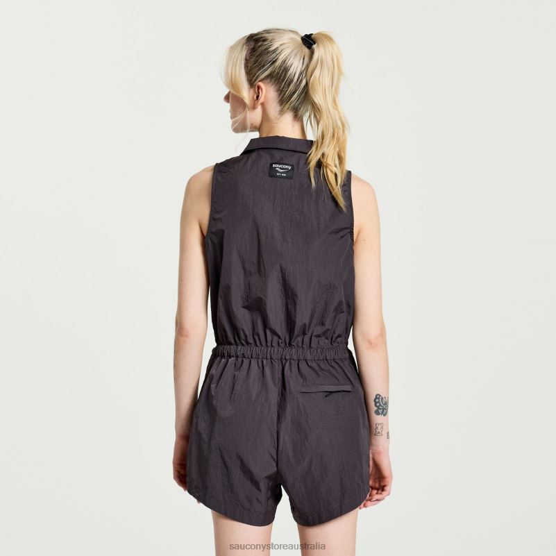 Saucony Women Unwind Romper 8460X763 Basalt