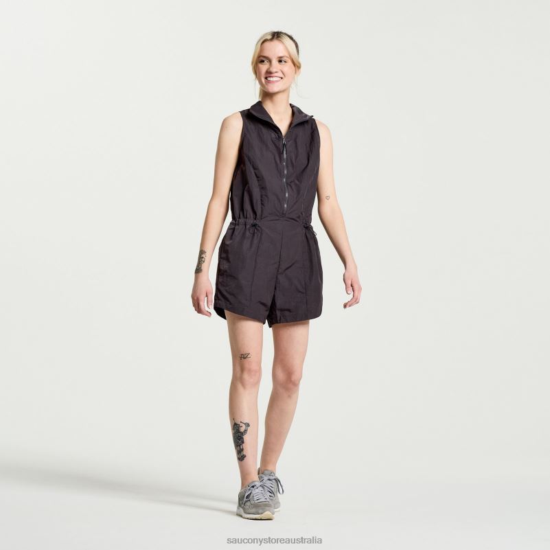 Saucony Women Unwind Romper 8460X763 Basalt