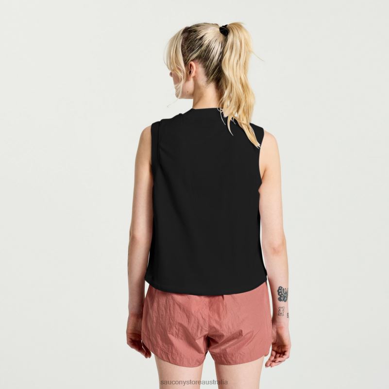 Saucony Women Unwind Sleeveless 8460X752 Black