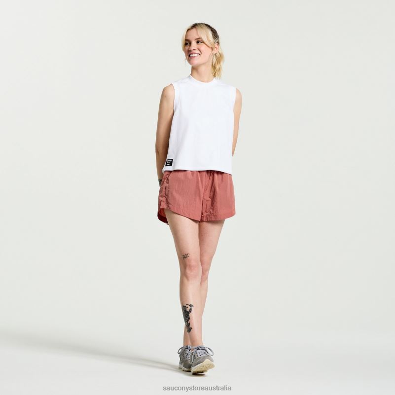 Saucony Women Unwind Sleeveless 8460X753 White