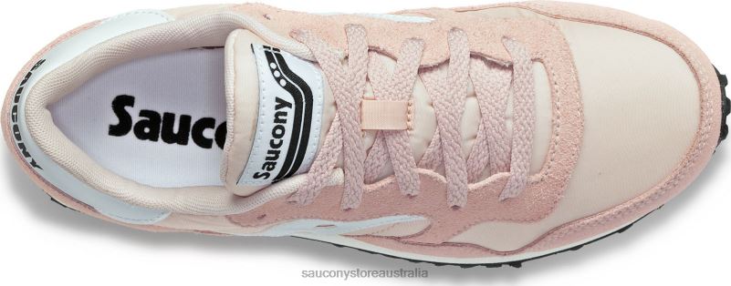 Saucony Women DXN Trainer 8460X703 Peach/White