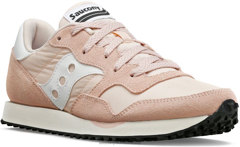 Saucony Women DXN Trainer 8460X703 Peach/White