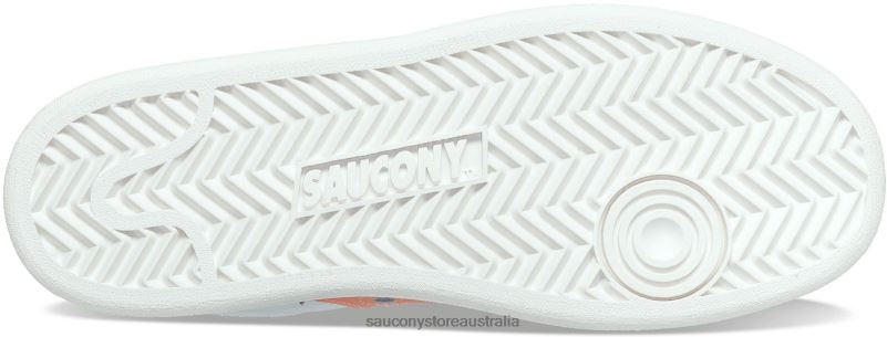 Saucony Women Jazz Court PU 8460X687 White/Blush