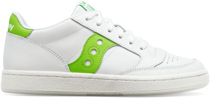 Saucony Women Jazz Court PU 8460X688 White/Green