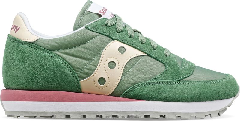 Saucony Women Jazz Original 8460X693 Emerald/Cream