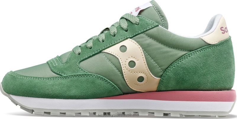 Saucony Women Jazz Original 8460X693 Emerald/Cream