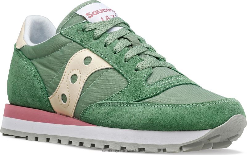 Saucony Women Jazz Original 8460X693 Emerald/Cream