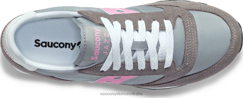 Saucony Women Jazz Original 8460X695 Grey/Pink
