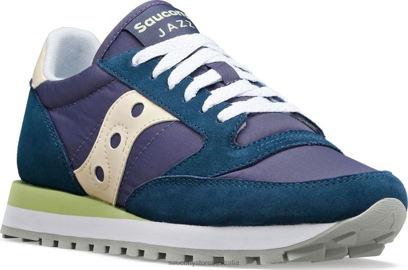 Saucony Women Jazz Original 8460X696 Navy/Cream