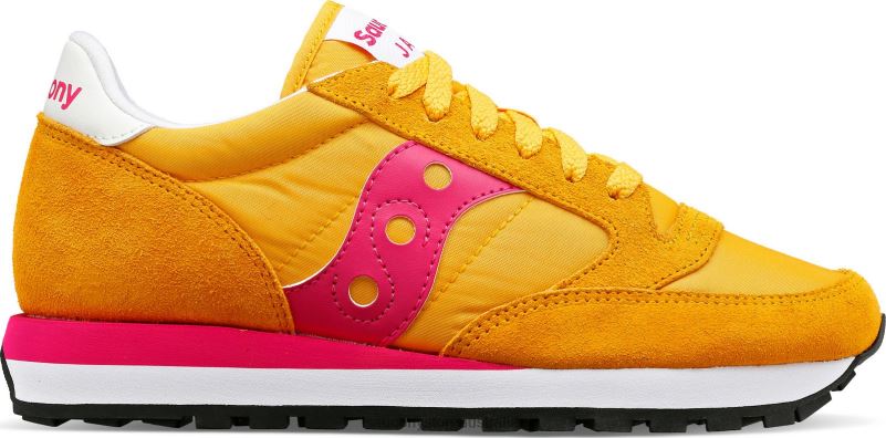 Saucony Women Jazz Original 8460X697 Orange/Fuchsia