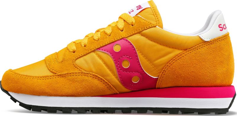 Saucony Women Jazz Original 8460X697 Orange/Fuchsia